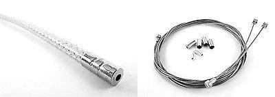 Velo Orange Braided Stainless Steel Brake Cable Kit - Outer and Inner cables