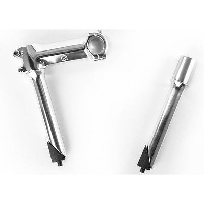 Velo Orange 1 1/8" Threadless Aheadset to 1" quill stem adapter