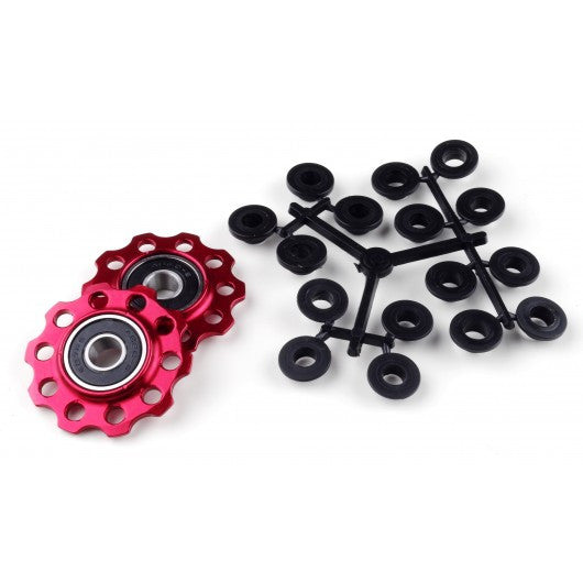 Velo Orange Red Alloy Jockey Wheels