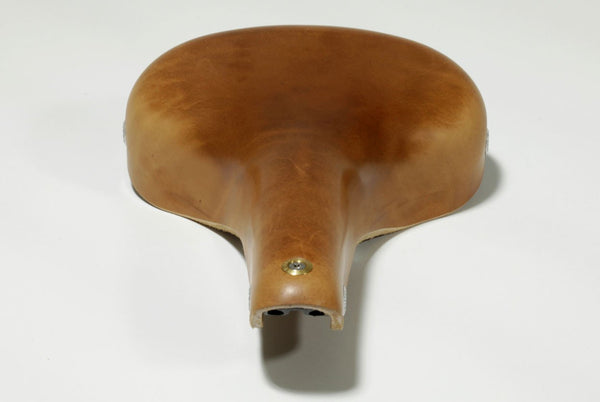 Gilles BERTHOUD VARS Leather saddle with Titanium Rails