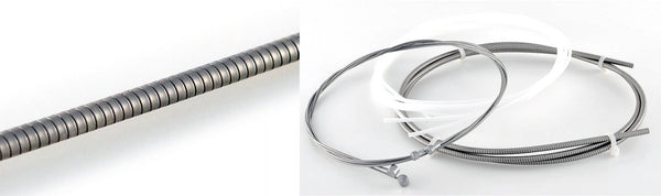Velo Orange Retro Style Wound Stainless Steel Brake Cable Kit - Outer and Inner cables
